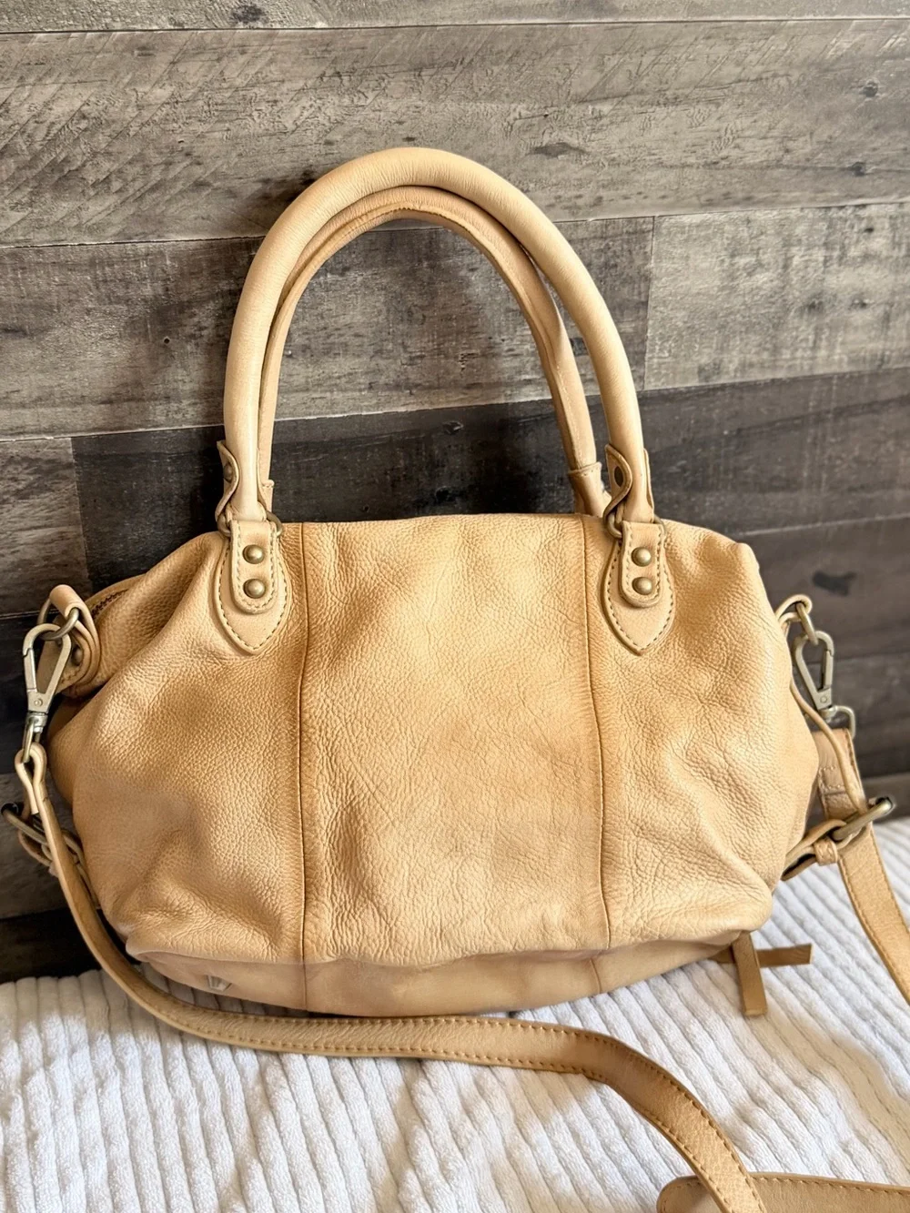 Free People BABY Emerson Handbag In Italian Straw - Picture 7 of 13